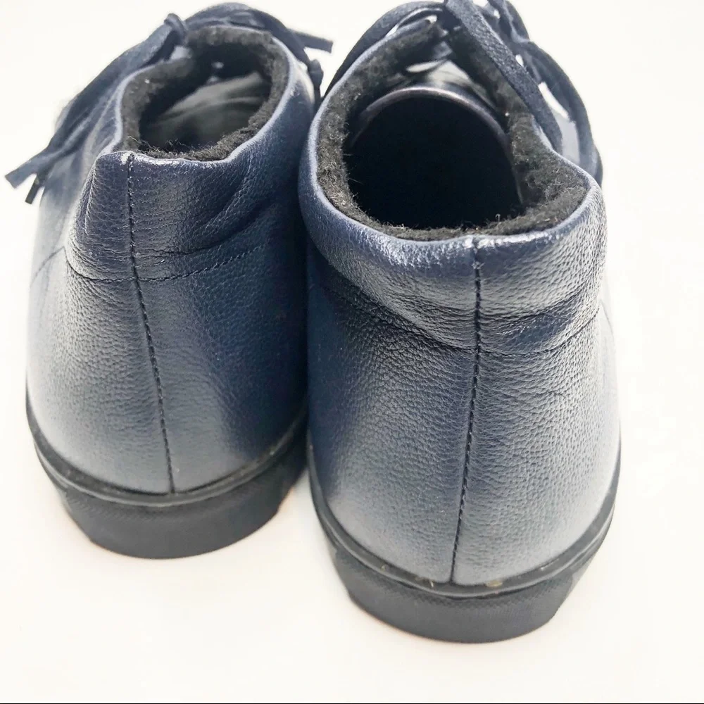 Matt Bernson | Blue Leather Oxfords
